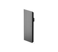 Radiateur connecté Vertical INTUIS CHAMANE Nativ 1000W Fonte Anthracite H107xL41xP14cm
