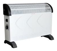Radiateur convecteur 2000w noir/blanc 282000200