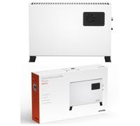 Radiateur Convecteur électrique - LIVOO - 2000W - Thermostat réglable - Fonction Turbo - Blanc