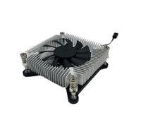 Radiateur CPU ultra-mince for ordinateur industriel ITX, noyau en aluminium 1156, ventilateur de refroidissement silencieux for HTPC(3 lines constant speed)