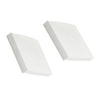 Radiateur d‘huile Filtres automatiques en Fiber de carbone, adaptés aux Eclipse Cross Lancer RVR CF10140 PCF5530 PBC35530 CAF1792M LA371(2pcs,RVR)