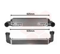 VAN WEZEL - Intercooler (échangeur) 06004280 - Réf. 06004280