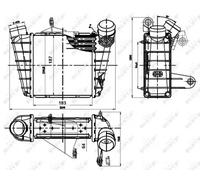 NRF Intercooler 30842