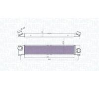 Radiateur d'air intercooler 351319204310 MAGNETI MARELLI pour FIAT