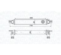 MAGNETI MARELLI 351319204360 Intercooler