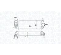 MAGNETI MARELLI 351319204480 Intercooler