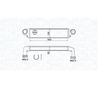 MAGNETI MARELLI 351319204890 Intercooler