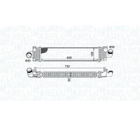 Radiateur d'air intercooler 351319204980 MAGNETI MARELLI pour FORD FOCUS III