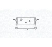 Refroidisseur d'air d'admission MAGNETI MARELLI 351319205070