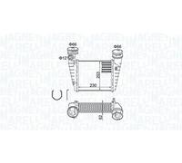 Radiateur d'air intercooler 351319205190 MAGNETI MARELLI pour VW SKODA