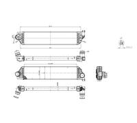Radiateur d'air intercooler 618 138 HART
