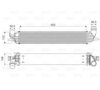 Valeo Intercooler – Refroidissement du moteur – 818330