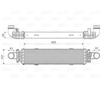 Valeo Intercooler - Refroidissement du moteur 818631
