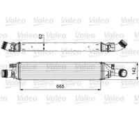 Radiateur d'air intercooler 818643 VALEO pour AUDI Q3