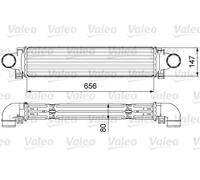 Radiateur d'air intercooler 818646 VALEO pour VOLVO XC60 I SUV V60 I V70 III