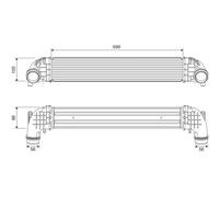 VALEO 818698 Intercooler