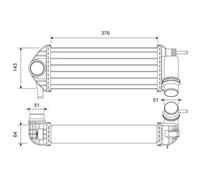 VALEO 822948 Intercooler