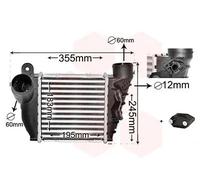 Van Wezel Autoparts Intercooler (échangeur) Réf. 58004200