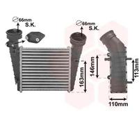 Van Wezel Autoparts Radiateur d'air intercooler 58004238 Aluminium pour VW SKODA
