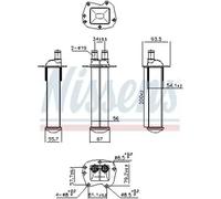 NISSENS 961221 Intercooler