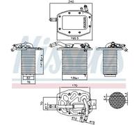 Radiateur d'air intercooler Aluminium 961297 NISSENS pour MAZDA CX-3 CX-30 3