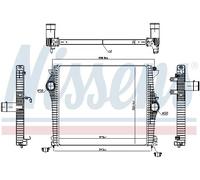 Intercooler NISSENS 961532