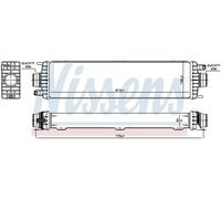Radiateur d'air intercooler Aluminium 961546 NISSENS pour JAGUAR XE XF II F-PACE