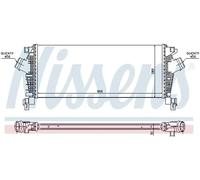 Radiateur d'air intercooler Aluminium 96547 NISSENS pour OPEL INSIGNIA A