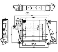 MAHLE CI 508 000S Intercooler