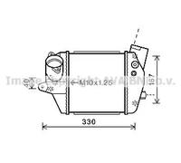 Radiateur d'air intercooler Aluminium MZA4243 AVA QUALITY COOLING pour MAZDA 5