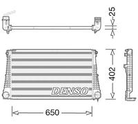 Intercooler, échangeur DENSO DIT06003