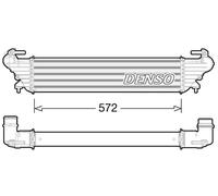 Denso Intercooler (échangeur d'air) DIT09114