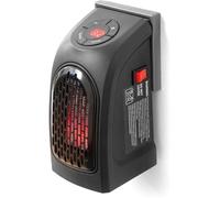 Radiateur d'appoint sur Prise pour salle de bain - Radiateur soufflant sur prise - Chauffage Portable avec prise murale - 400W