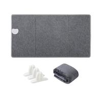 Radiateur de Bureau,Chauffage de Pieds Silencieux - Arrêt Automatique Chauffe-pieds Électrique Température Réglable pour Salon Sous-sol Maison Garage Chambre Appartement Studio
