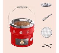 Radiateur De Chaleur Parasol Chauffant Gaz Exterieur Chauffage Exterieur Capacités De Chauffage Et De Cuisson Revêtement en Argile Haute Température Poêle(Red,20 * 21.5cm)