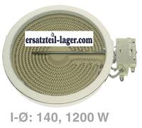 Radiateur de Chauffage 140mmØ 1200W Plaque Cuisson EGO 1054111004 Comme Spa