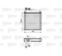 Valeo Radiateur de chauffage 811500 – hautes performances