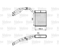 Radiateur de chauffage 811515 VALEO pour FORD MONDEO IV Turnier S-MAX MONDEO IV
