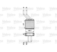 VALEO 811520 Radiateur de chauffage