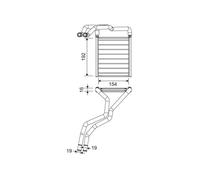 Radiateur de chauffage 811603 VALEO pour HYUNDAI i20 II i20 II Coupé i20 ACTIVE