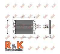 RADIATEUR DE CHAUFFAGE AVA FD6216