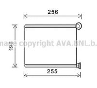 AVA Quality Cooling Radiateur de chauffage PE6366