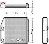 Système de chauffage DENSO DRR09101