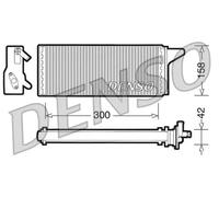 DENSO DRR12001 Radiateur de chauffage