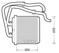 DENSO DRR12003 Radiateur de chauffage