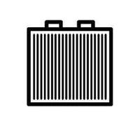 Radiateur de chauffage Grille de radiateur soudée 540002 NRF