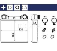 Radiateur de chauffage Grille de radiateur soudée AH 238 000S MAHLE