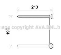 AVA Quality Cooling – Radiateur de chauffage AIA6385 – Réf. AIA6385