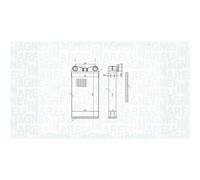 MAGNETI MARELLI 350218472000 Radiateur de chauffage