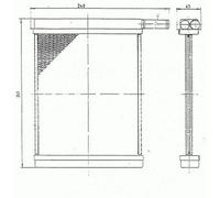 Radiateur De Chauffage - Renault R11 1.4 Turbo